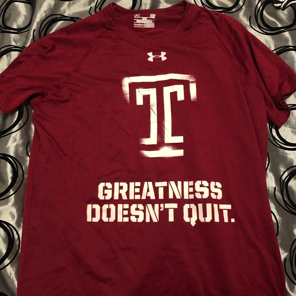 Temple University Under Armour Shirt